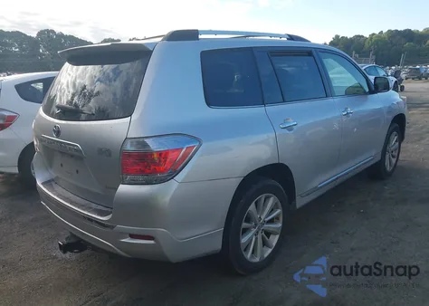 2013 Toyota Highlander Hybrid Limited V6 from USA, damaged, VIN JTEDC3EH3D2011606